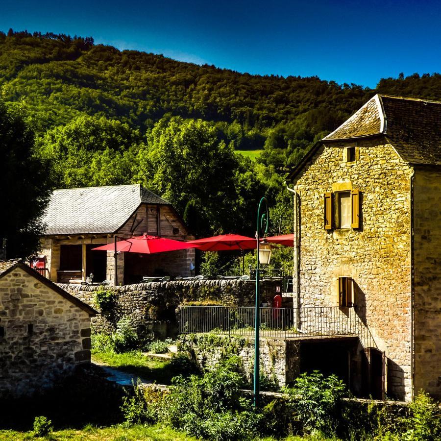 Chambres D'Hotes Le Moulin D'Auxillac La Canourgue Bagian luar foto
